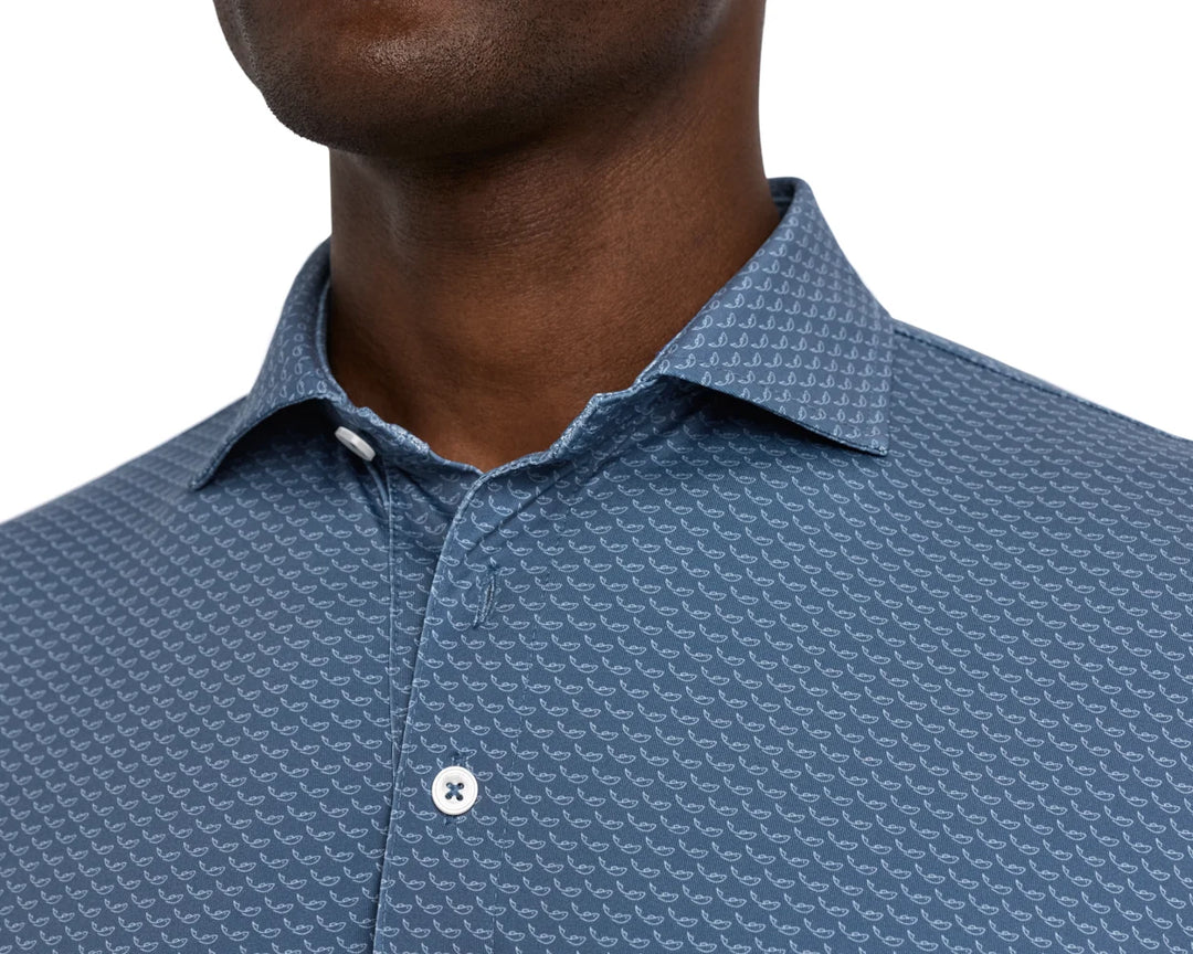 The Bassett Shirt - Pacific Blue