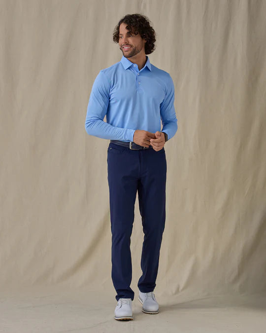 Stearns Long Sleeve Polo - Carolina