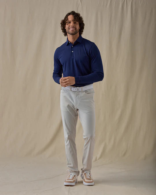 Stearns Long Sleeve Polo - New Indigo