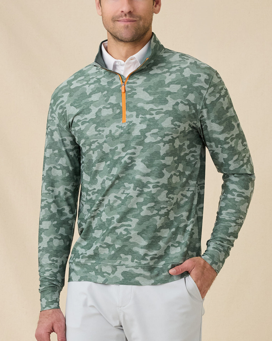 Arlington Quarter Zip - Dark Forest