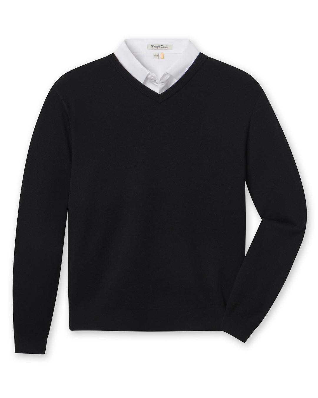 Connery V-Neck Sweater - Black