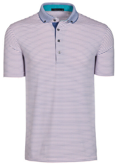 Keowee Polo - Pink Sky