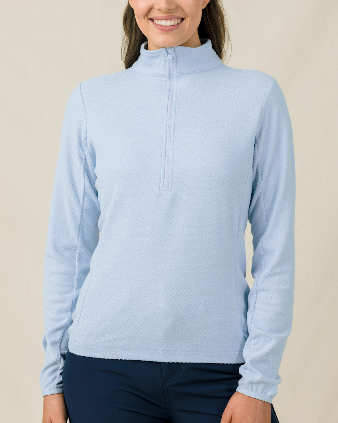 Lorna Half Zip - Lake