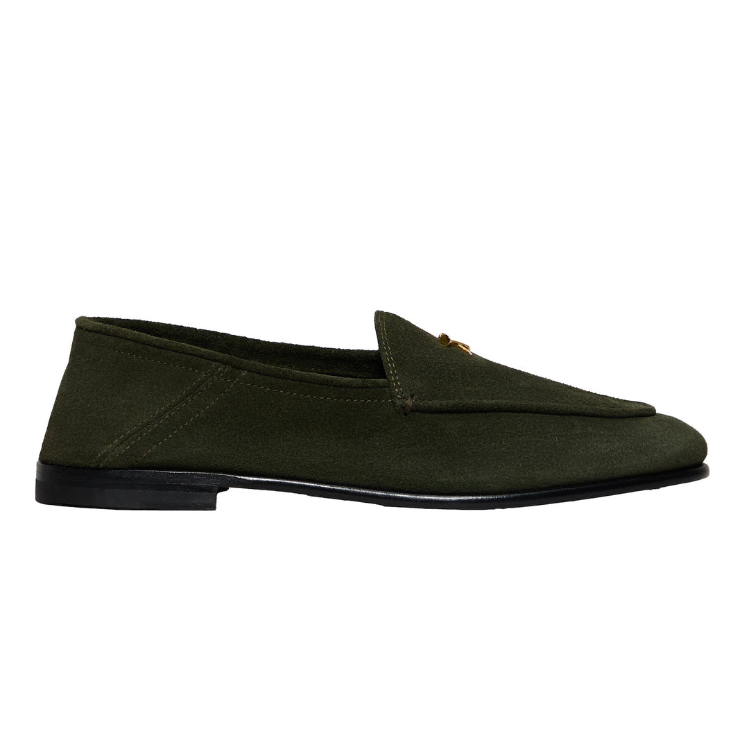 Metal Tees Suede Flex Loafer - Pine