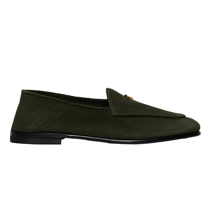 Metal Tees Suede Flex Loafer - Pine