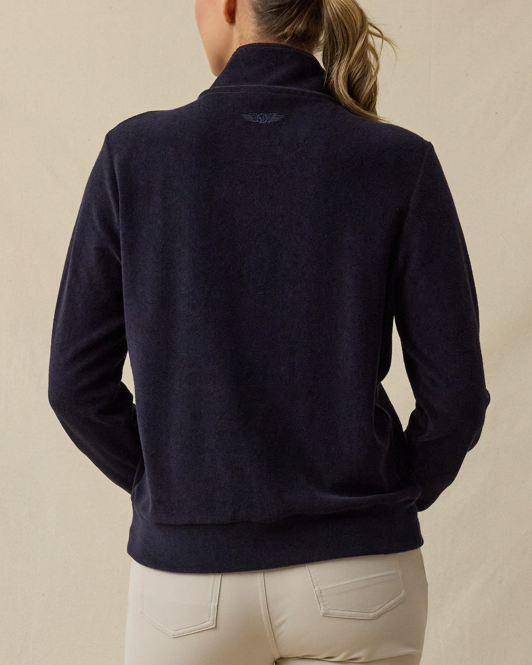 Collette Quarter Zip - New Indigo