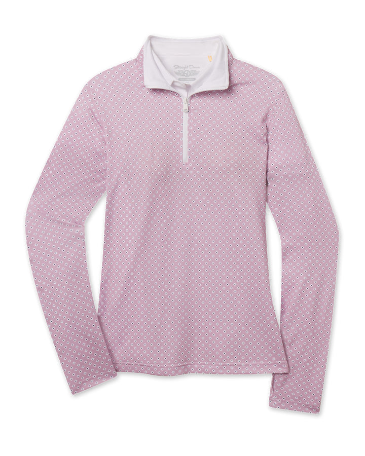 Empress Quarter Zip - Pink Dawn