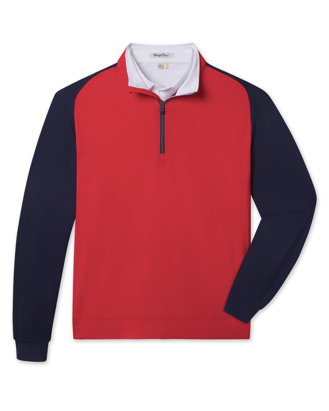 Falcon Quarter Zip - Flag Red