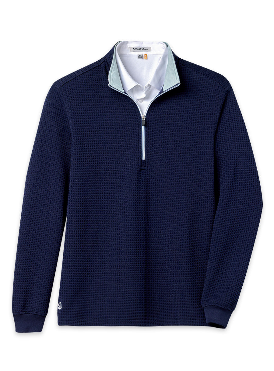 Optic Quarter Zip - Indigo