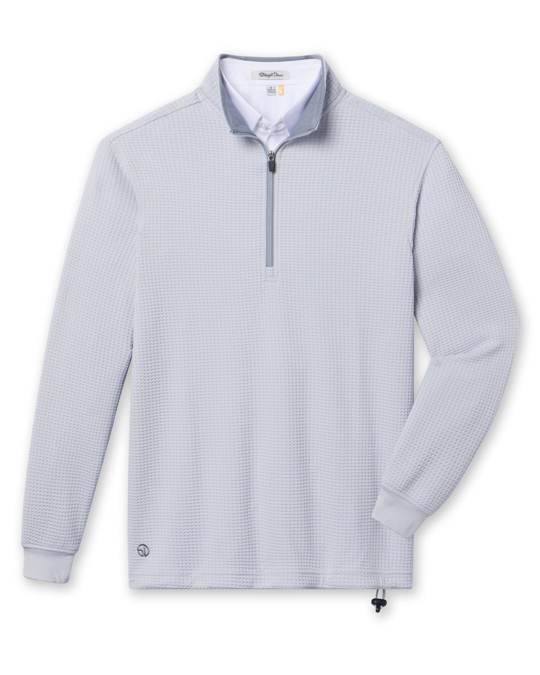 Optic Quarter Zip - Silver