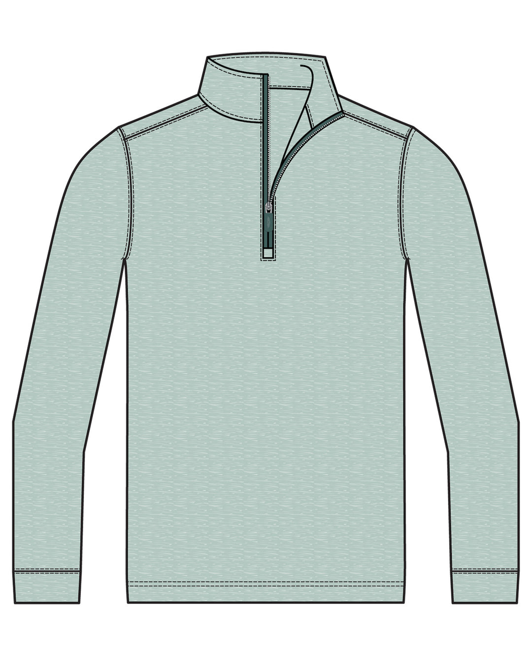 Crusher Quarter Zip - Celery