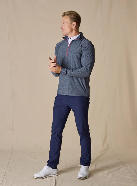 Crusher Quarter Zip - New Indigo
