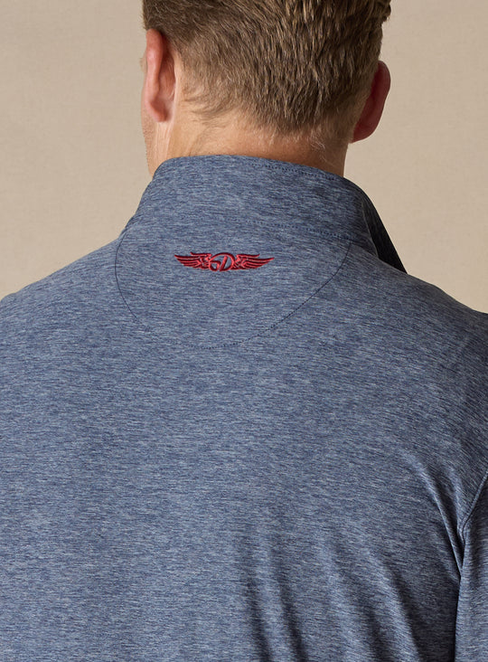 Crusher Quarter Zip - New Indigo