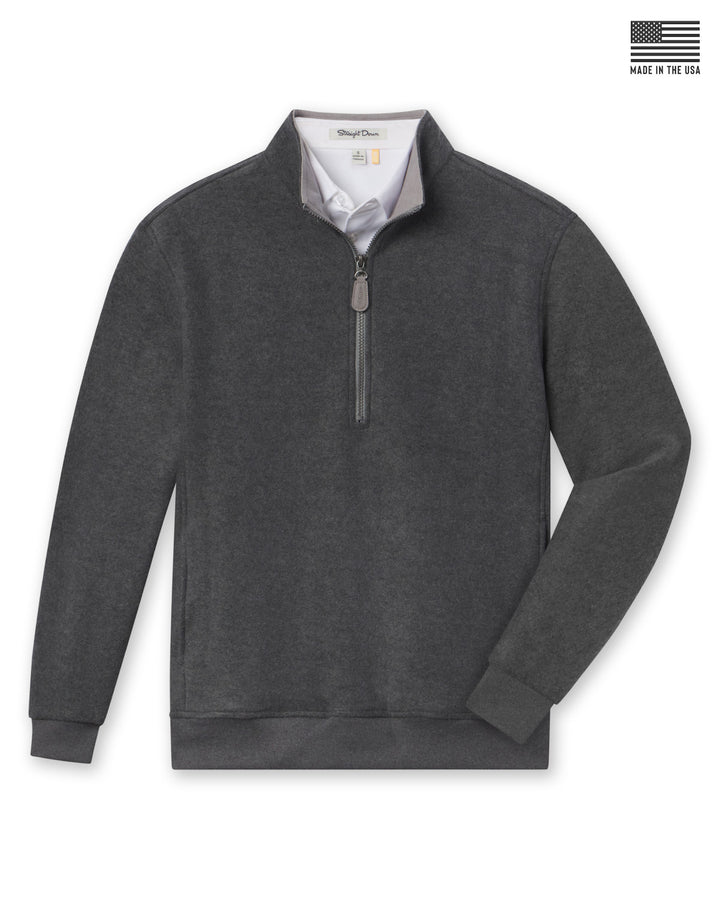 Major Quarter Zip - Charcoal