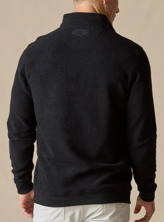 Major Quarter Zip - Black