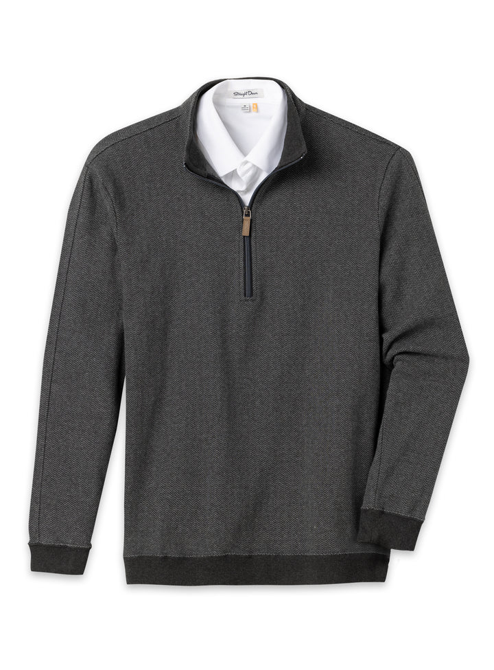 Harrison Quarter Zip - Black