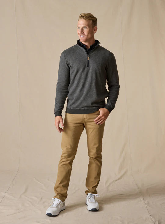 Harrison Quarter Zip - Black