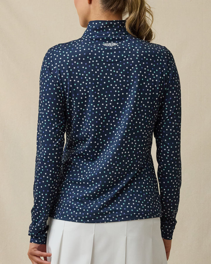 Sprinkles Quarter Zip - New Indigo