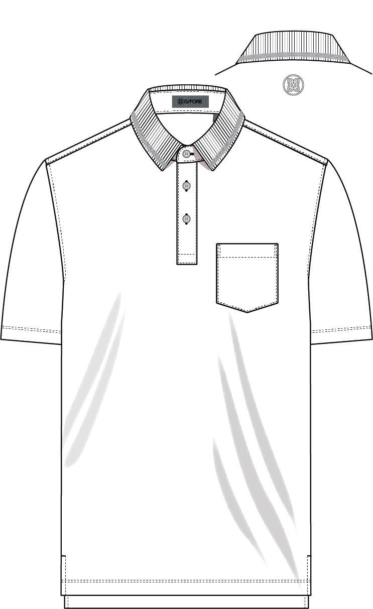 Pocket Piqué Polo - Snow