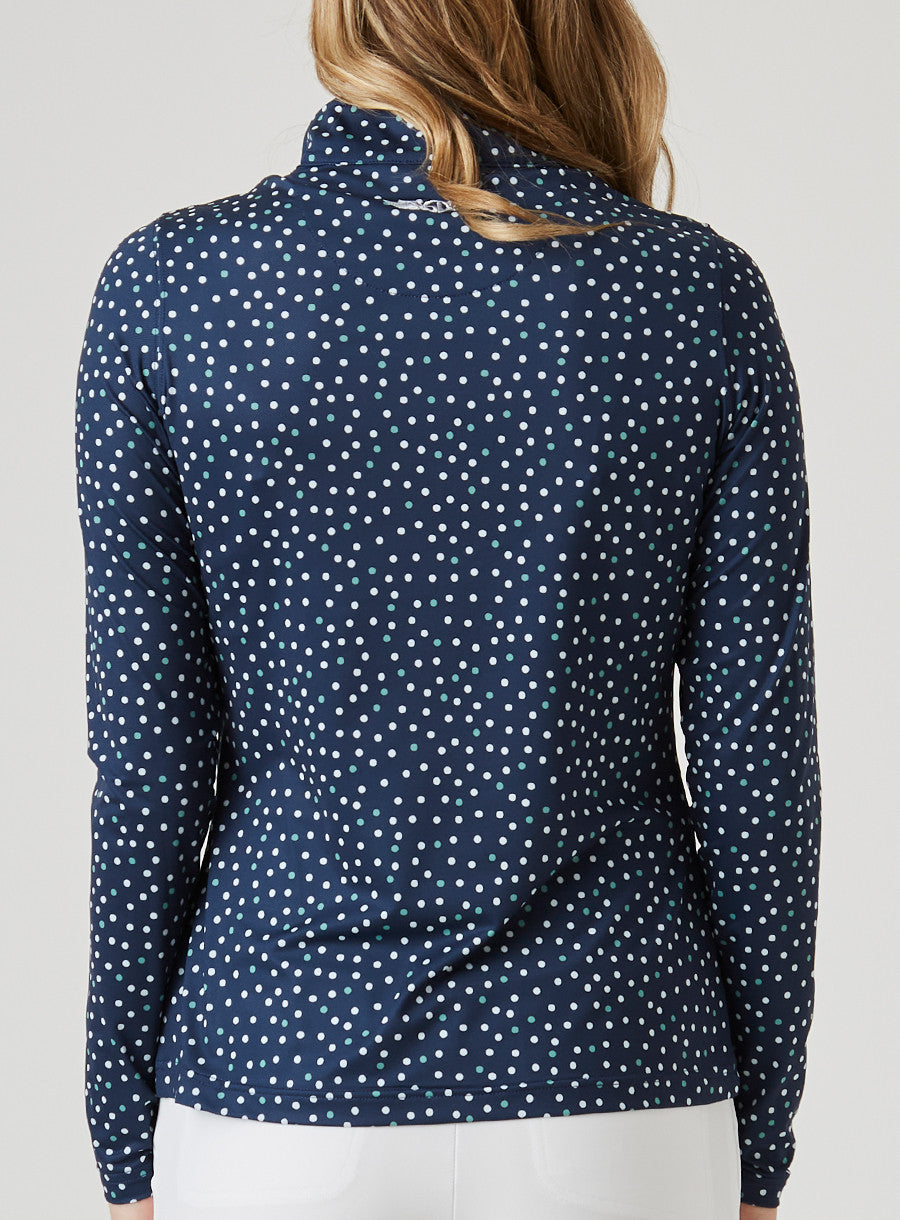 Galaxy Quarter Zip - New Indigo