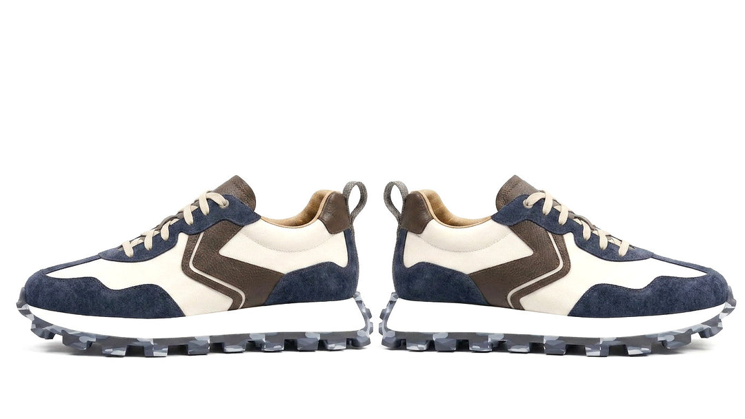 Top Shelf Sneaker - Navy Dark Brown