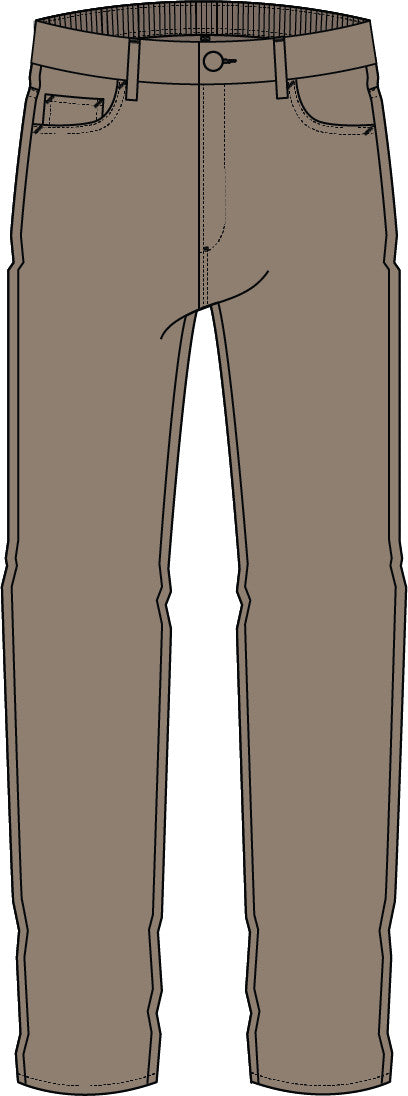 Tour 5 Pocket 4-WAY Stretch Straight Leg Pant - Mocha