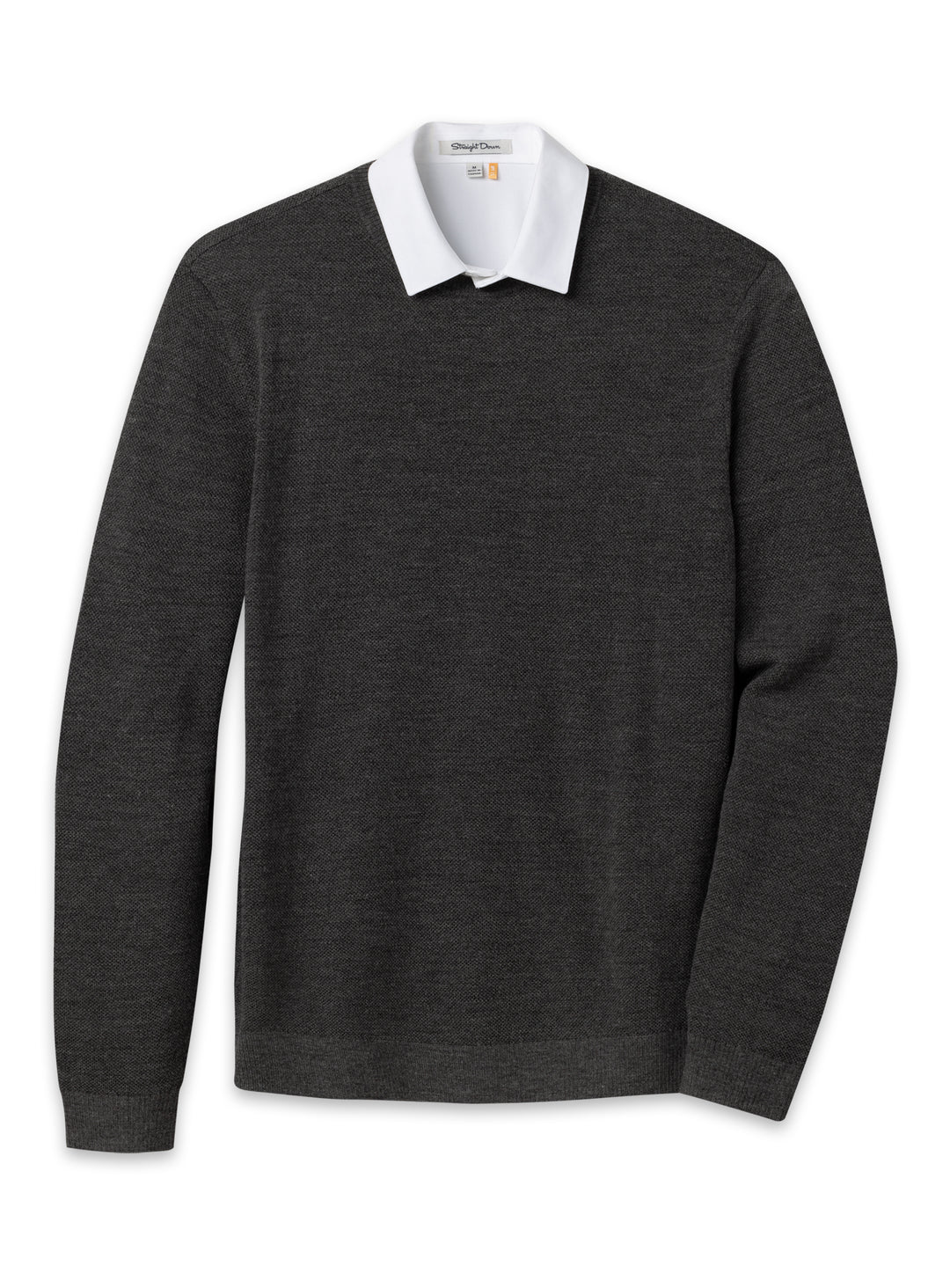 Links Crewneck Sweater - Charcoal