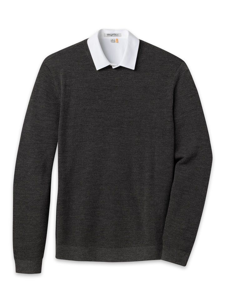 Links Crewneck Sweater - Charcoal