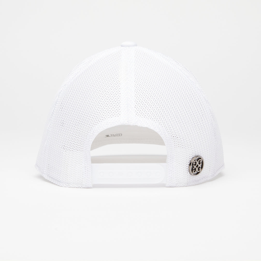 Quick Turn Cotton Twill Trucker Hat - Snow
