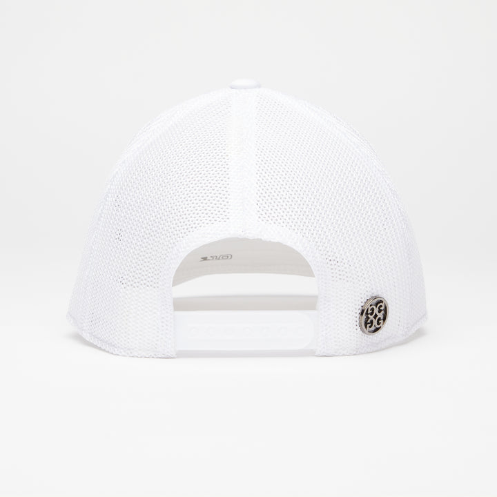 Quick Turn Cotton Twill Trucker Hat - Snow