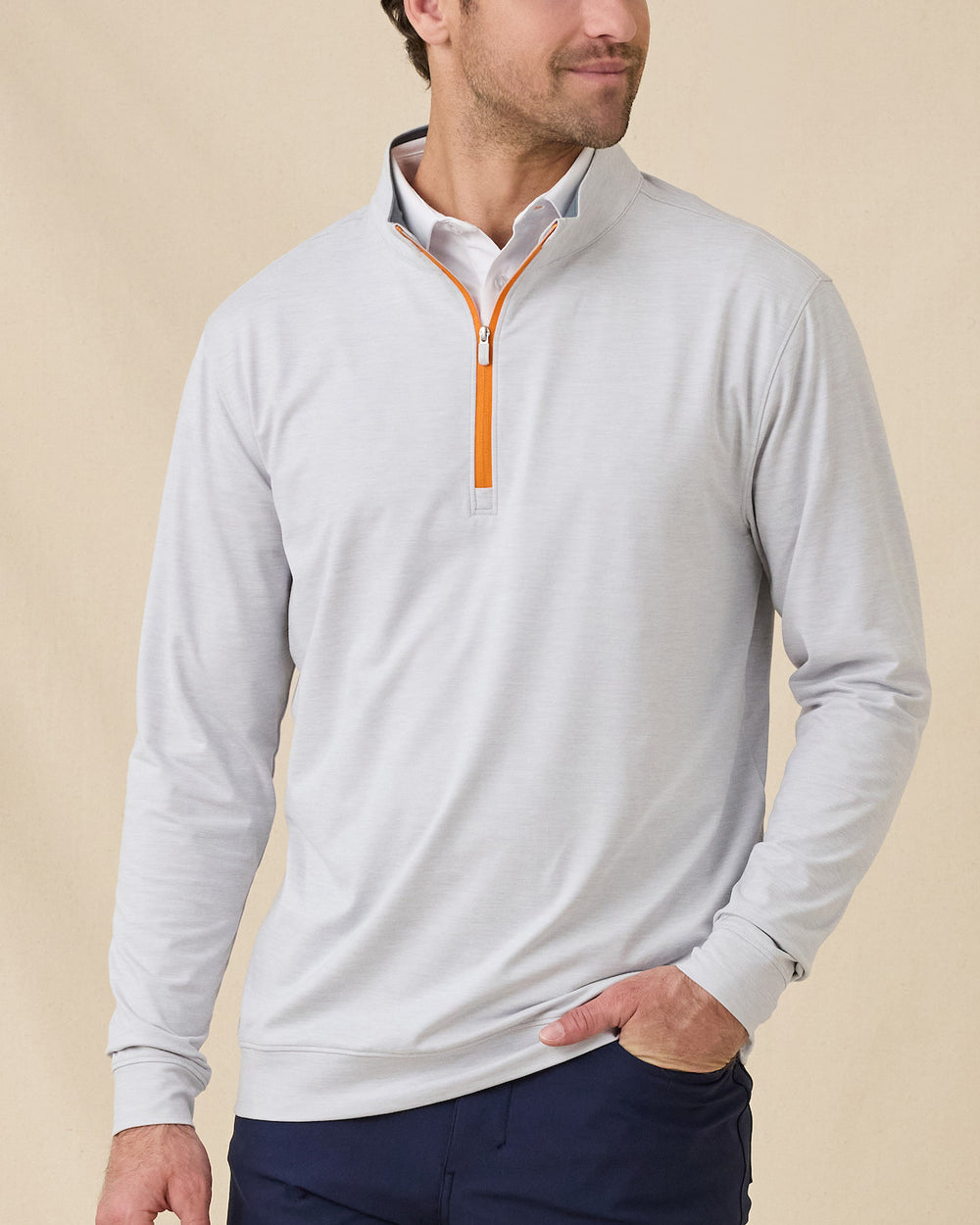 Palmer Quarter Zip - Heather