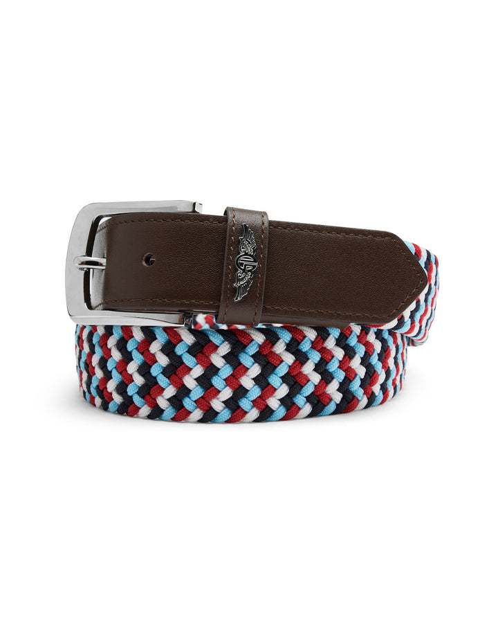 Washington Web Belt - Flag Red