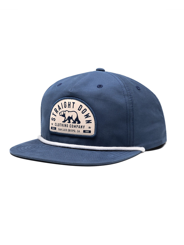 Bear Country Rope Hat - Flat Bill - New Indigo