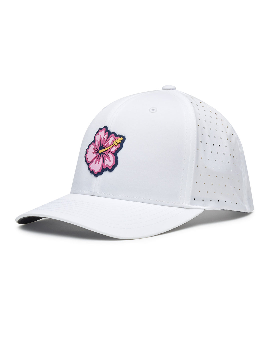 Hibiscus Hat - White