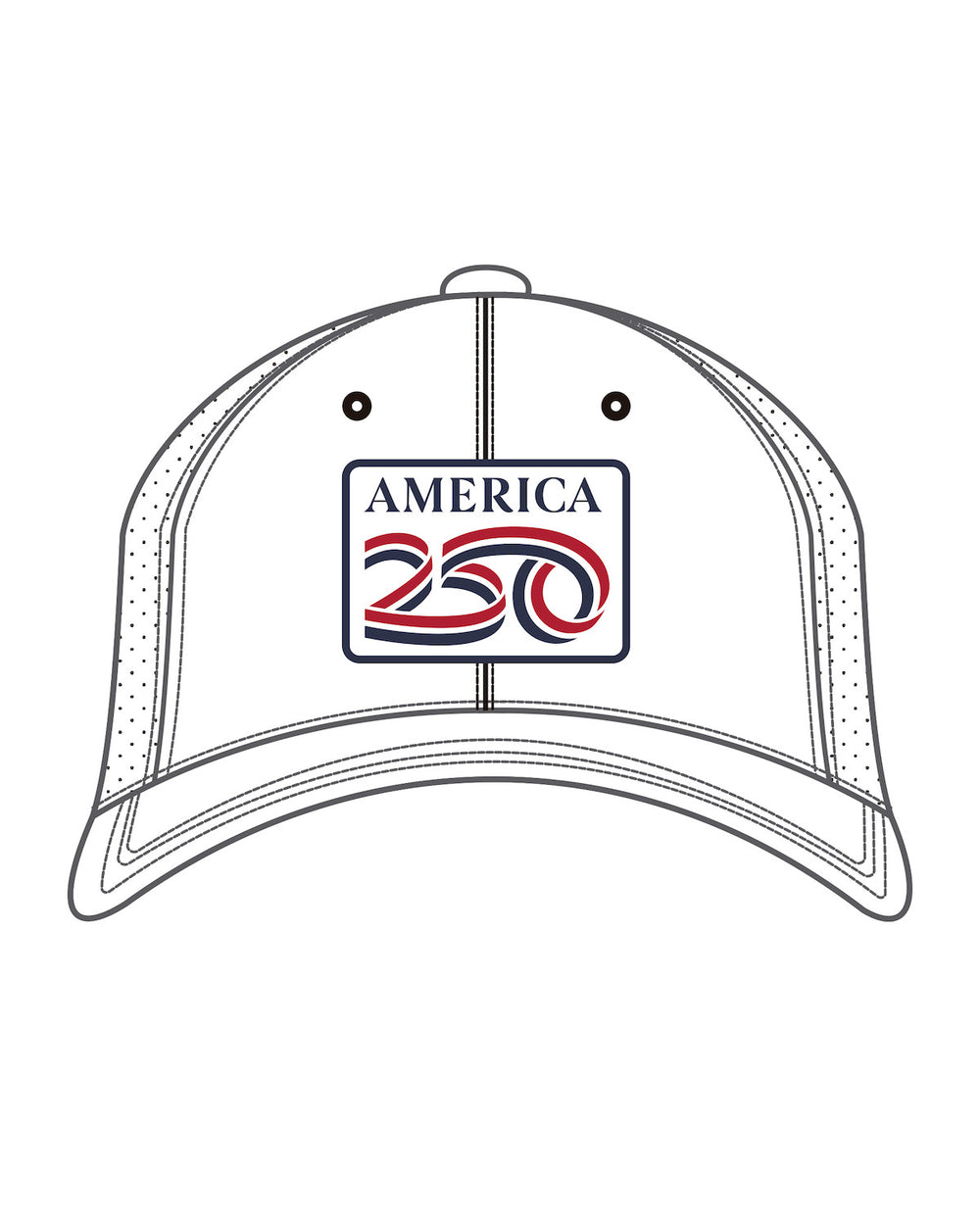 America 250 Hat - White