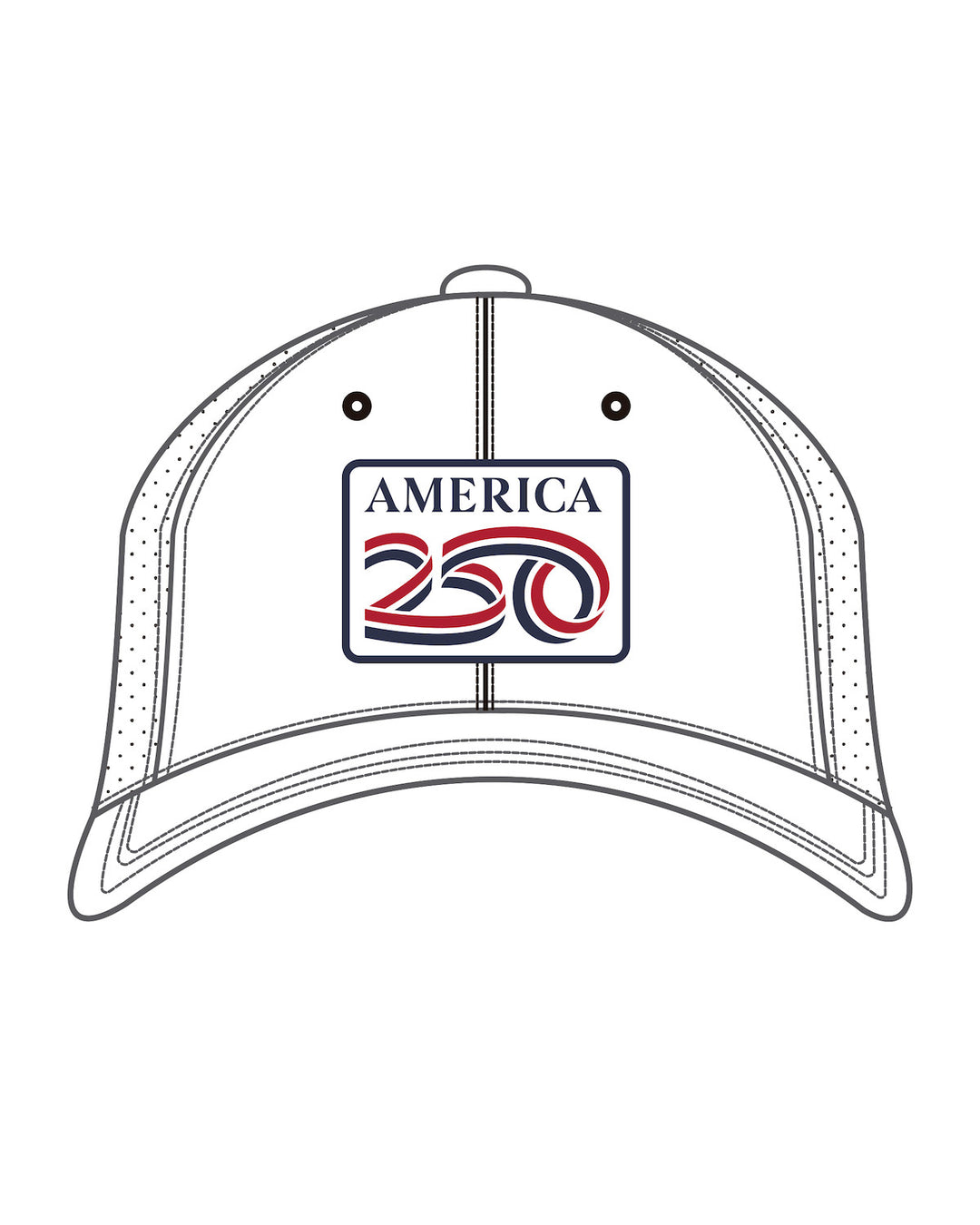 America 250 Hat - White