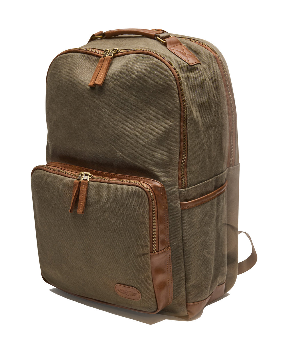 Waxed Canvas Backpack - Loden