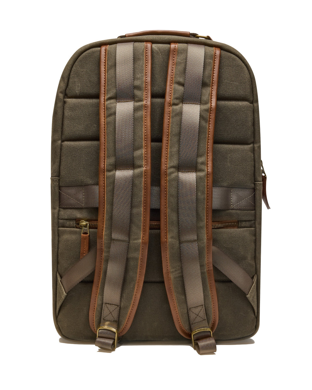 Waxed Canvas Backpack - Loden