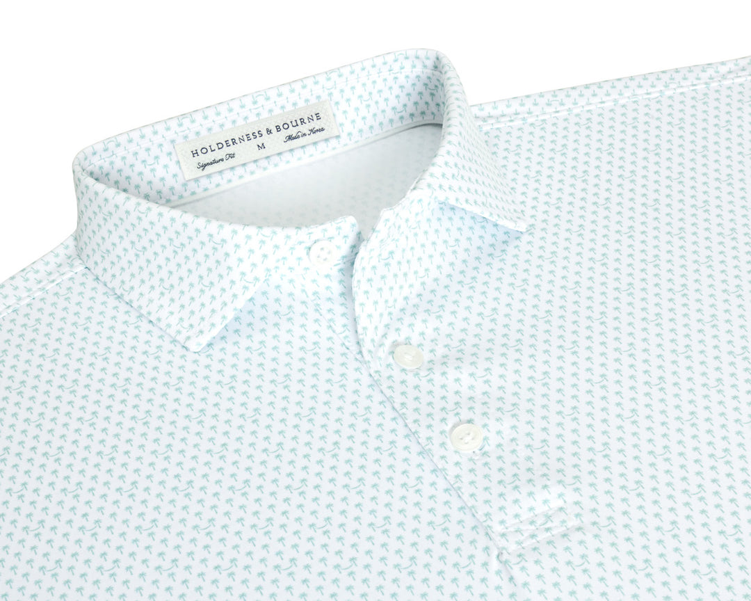 The Reeves Shirt - Cascade Green