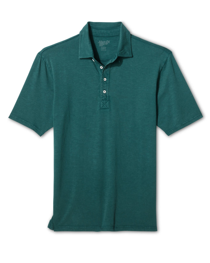 Coastal Wash Polo - Midnight Green