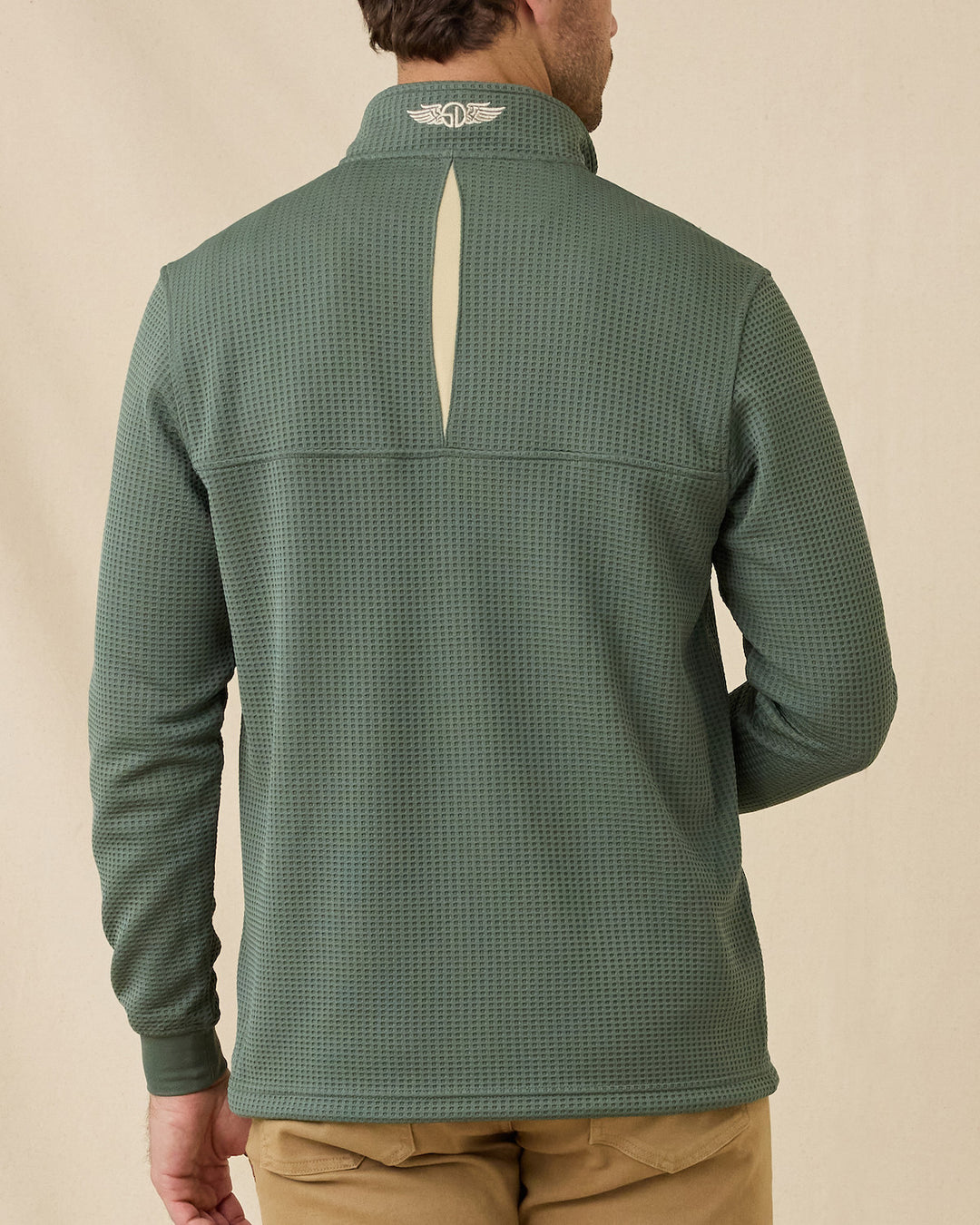 Optic Quarter Zip - Dark Forest