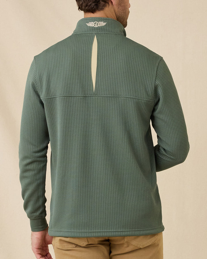 Optic Quarter Zip - Dark Forest