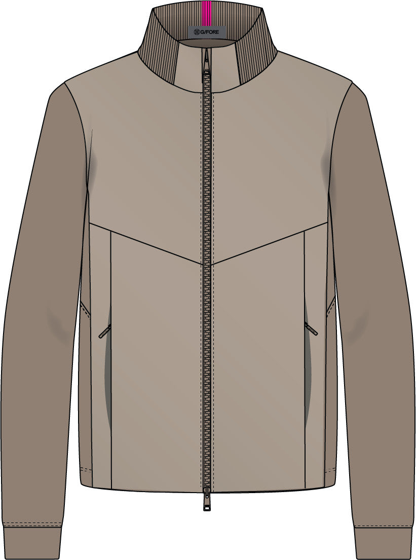 Storm Fleece Hybrid Jacket - Mocha