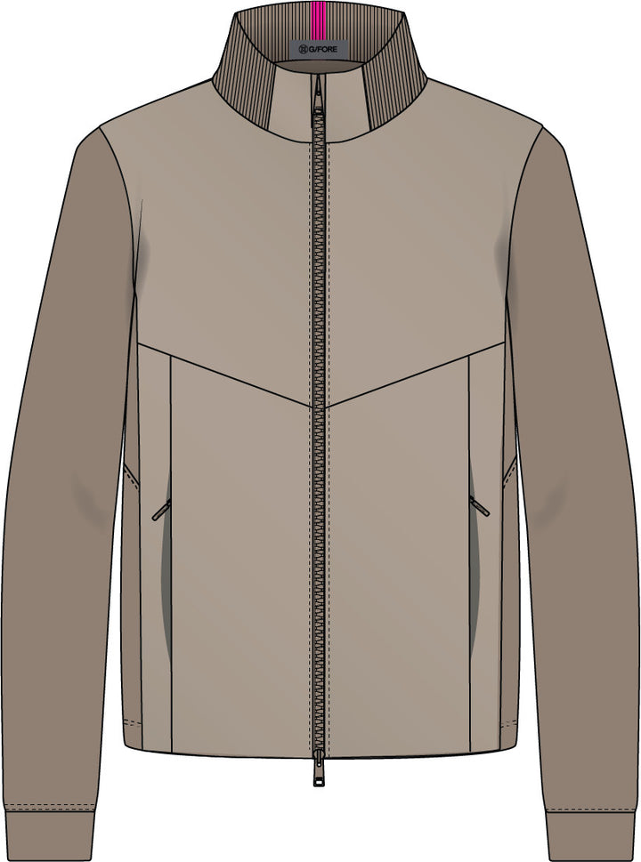 Storm Fleece Hybrid Jacket - Mocha