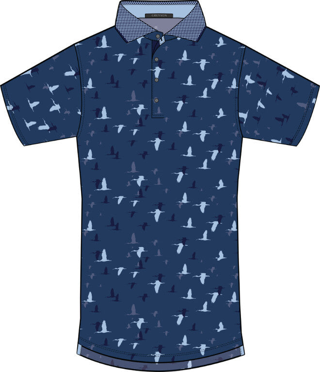 Wingspan Polo - Steel