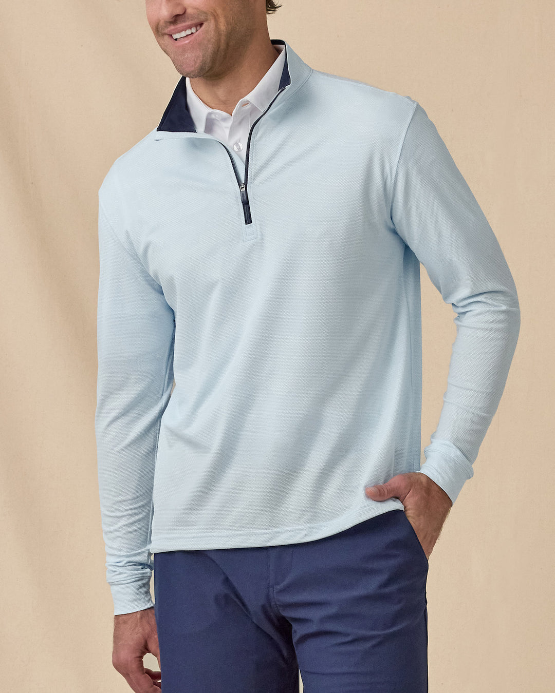 Sherman Quarter Zip - Nantucket