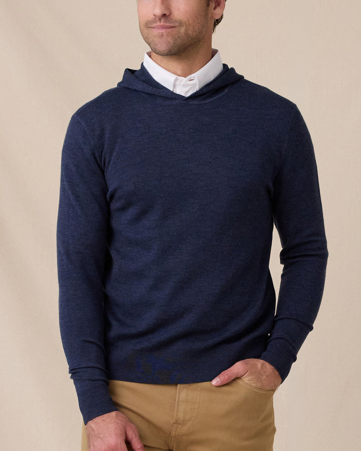 Crenshaw Reversible Sweater Hoodie - New Indigo
