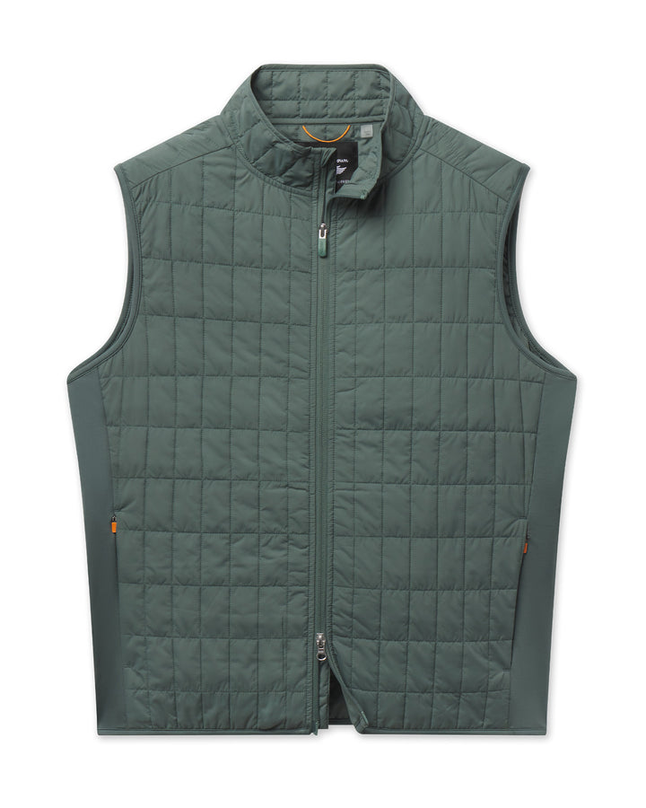 Big Horn Quilted Vest - Dark Forest