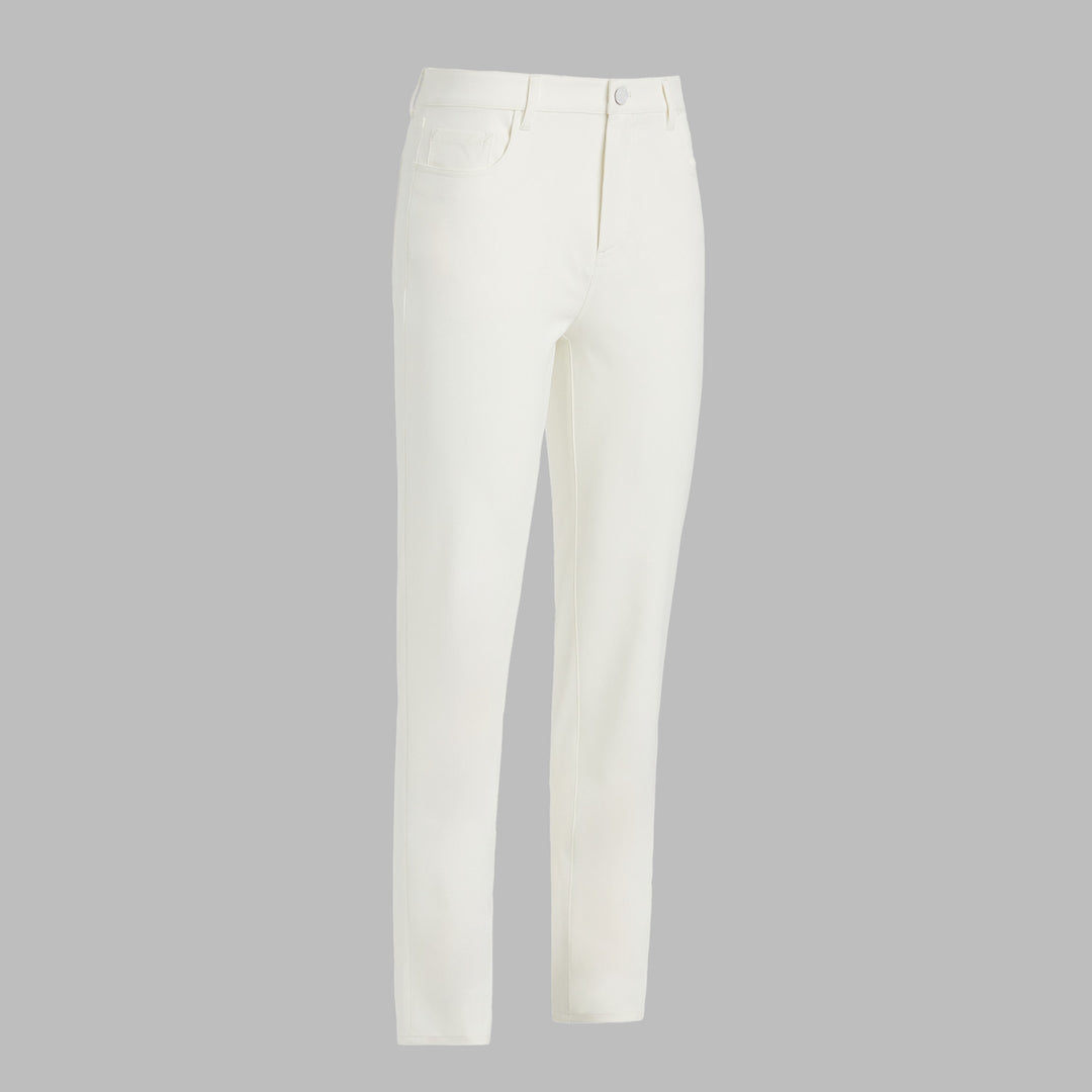 Shadow Stretch 5 Pocket Pant - Chalk White
