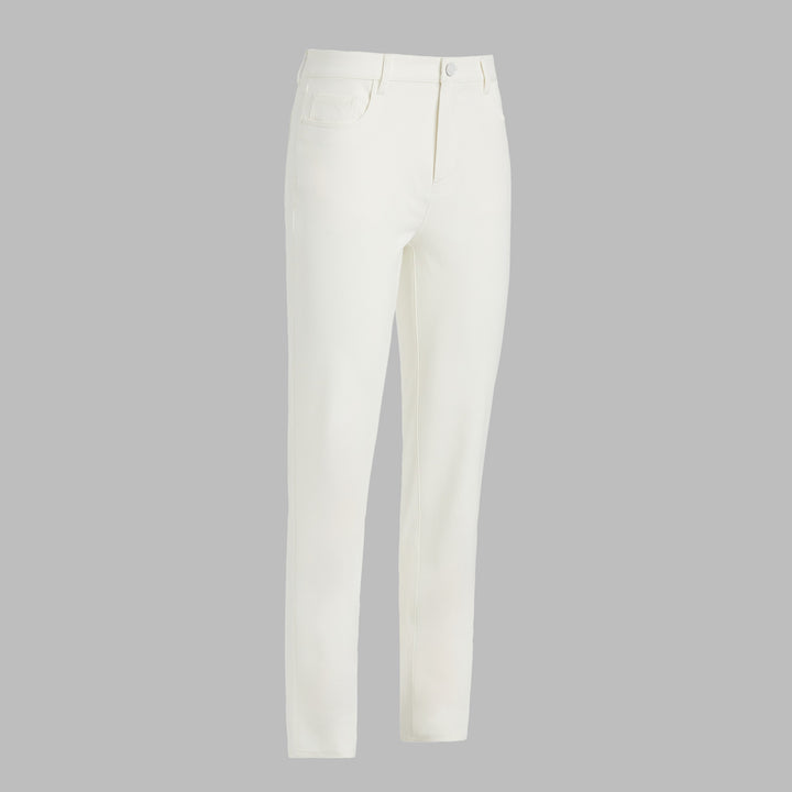 Shadow Stretch 5 Pocket Pant - Chalk White